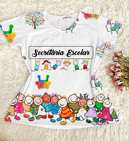 Blusinha Secretária escolar