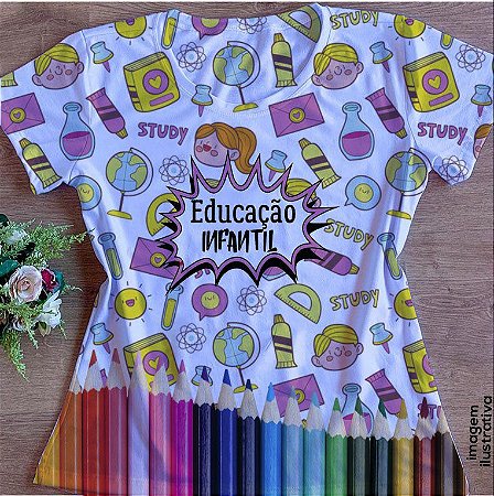 Blusinha Educação Infantil L3