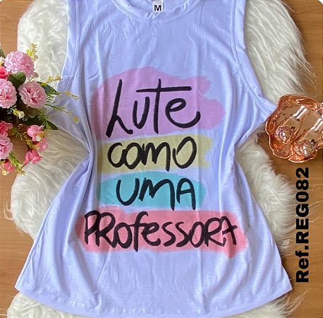 Regata Lute como uma professora