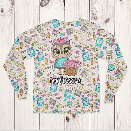 Blusinha Manga Professra