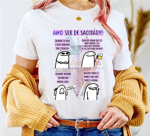 Blusinhas amo ser Sagitário