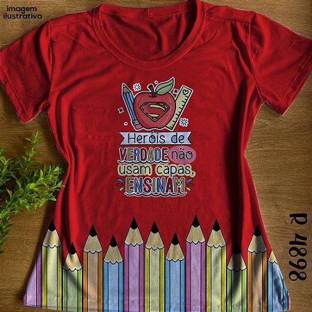 Blusinha Heróis de verdade L3