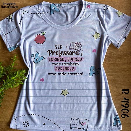 Blusinha Ser Professora L3