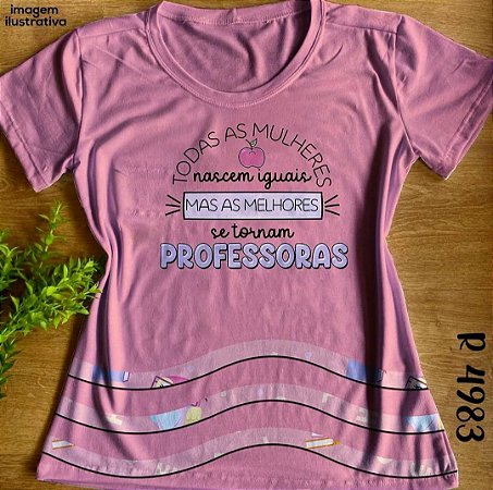 Blusinha Eu me tornei professora L3