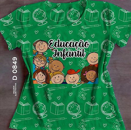 Blusinha Educação infantil L3