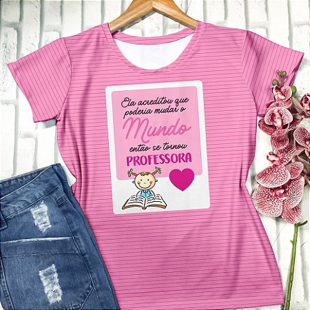 Blusinha Mudar o mundo