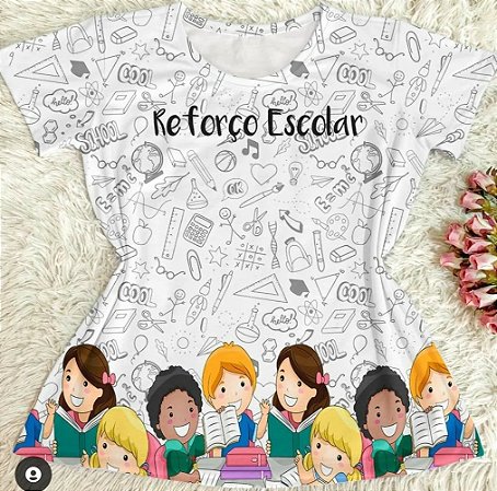 Blusinha Reforço escolar