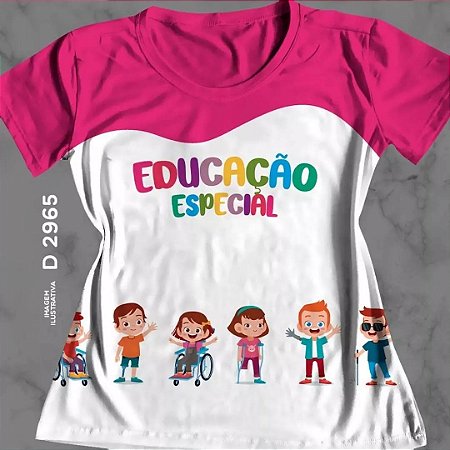 Blusinha Educação especial