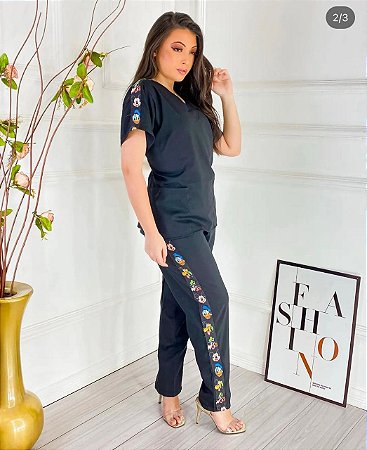 Conjunto Bata + Calça