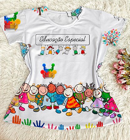 Blusinha Educação Especial