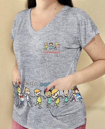 Bata com bolso Coordenadora