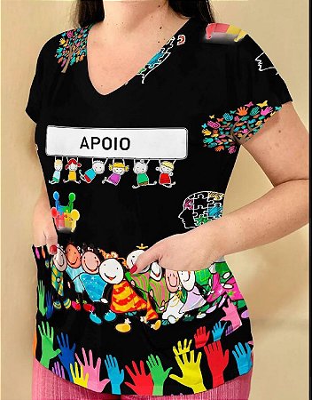 Bata com bolso Apoio