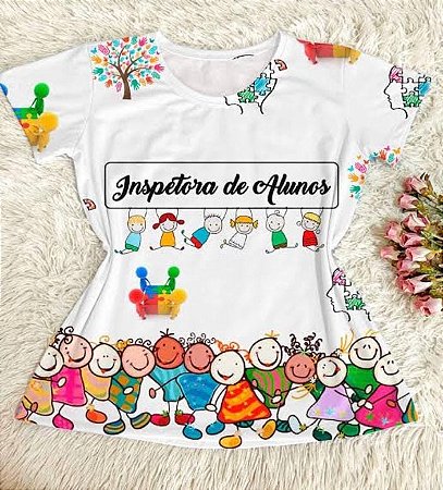 Blusinha Inspetora de aluno