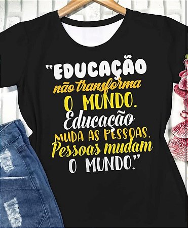 Blusinha Educação transforma