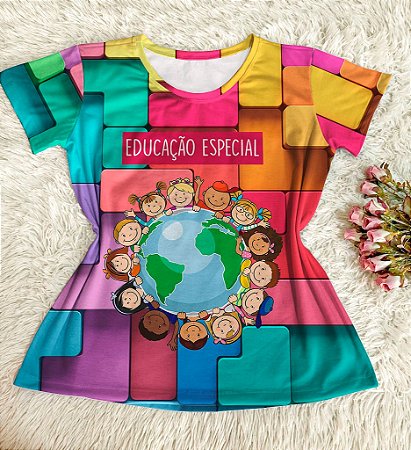 Blusinha Educação Especial
