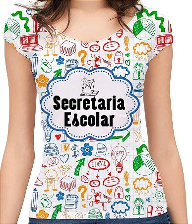 Blusinha Secretaria  escolar