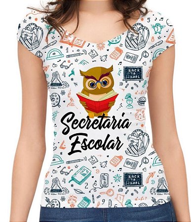 Blusinha Secretaria  escolar