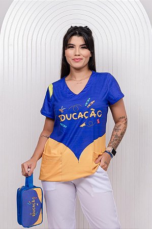 Bata com bolso Educação