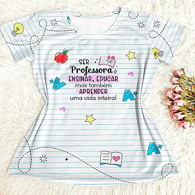 Blusinha ser Professora MASCULINA