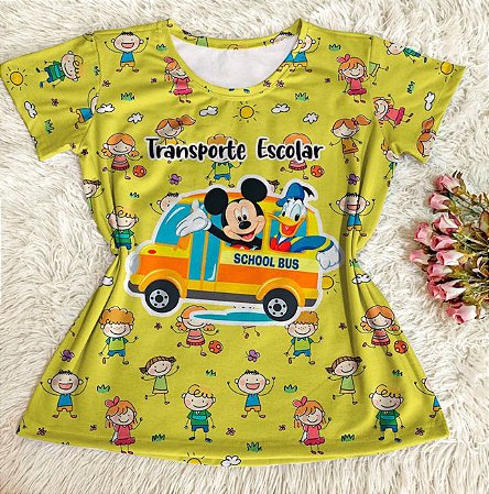 Blusinha Transporte escolar