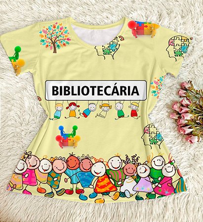 Blusinha bibliotecária