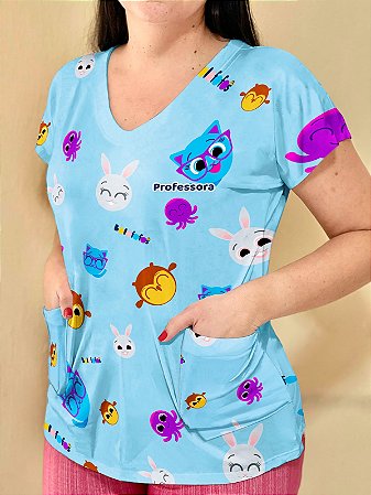 Bata com bolso Professora