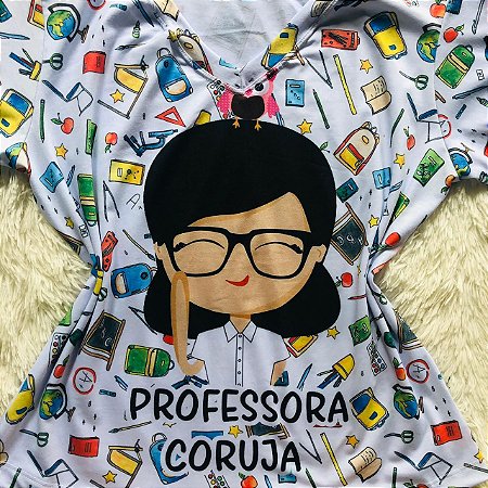 Blusinha Professora Coruja