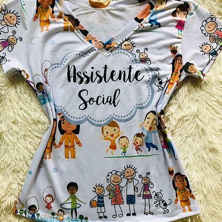 Blusinha Assistente Social