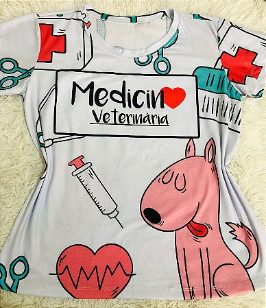 Blusinha Medicina Veterinária