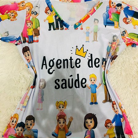 Blusinha Agente de saúde