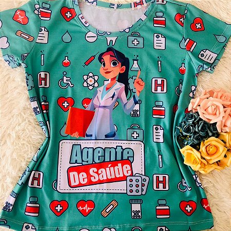 Blusinha Agente de saúde