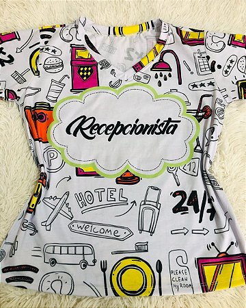 Blusinha Recepcionista