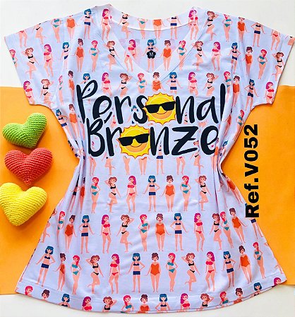 Blusinha personal bronze