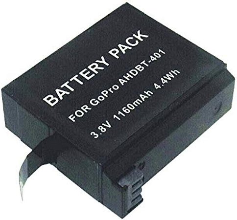 Bateria  recarregável AHDBT-401 1600mah para Gopro digital