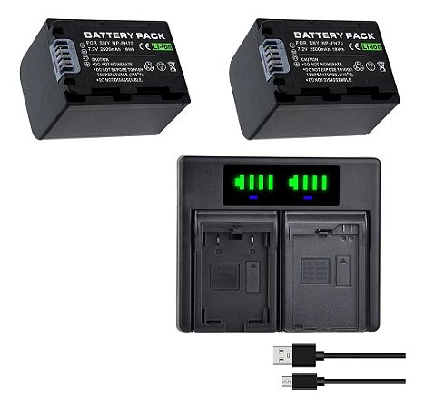 Kit 2 Baterias NP-FH70 Para Sony DCR-SR82E SR190C SR190 SR82