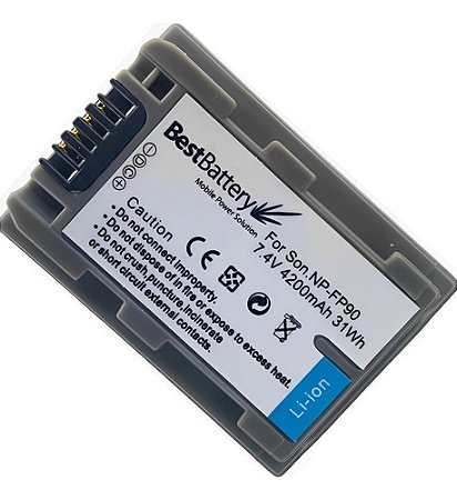Bateria NP-FP90 4200mAh 7.4V P/ Sony HDR- FX1 FX7 FX1000 HC1