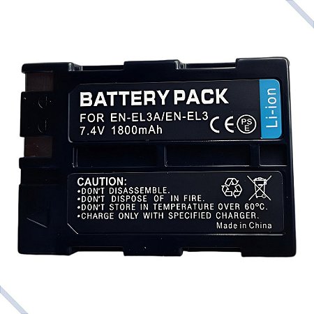 Bateria En-el3 Para Nikon D50 D70s D100 D200 D300 D300s D700