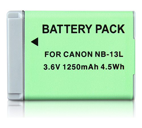 Bateria NB-13L 1250mAh 3.6V P/ Canon PowerShot G7 X Mark III