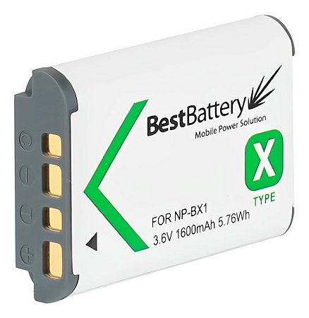 Bateria NP-BX1 1600mAh 3.6V P/ DSC-RX100 II III IV V VI VII
