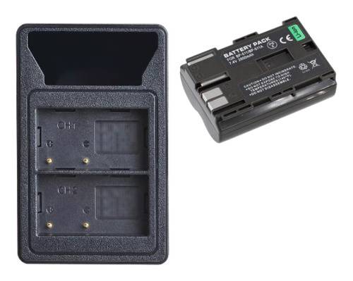 Kit 1 Bateria Bp-511 Para Canon Eos Digital Rebel 1000d 550d