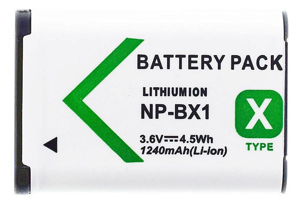 Bateria NP-BX1 1240mAh 3.6V Para Sony Cyber-Shot DSC-HX50V