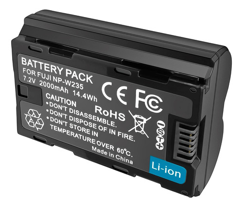 Bateria Np-w235 Para Fujifilm S20 Gfx 50s 100 100s Ii Vg-gfx100 Xt4