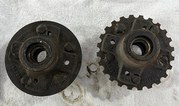 Panelas aliviadas com marcação de sensor de roda