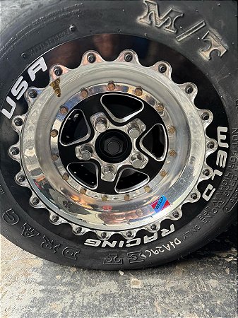 Roda weld aluma c/ beadlock