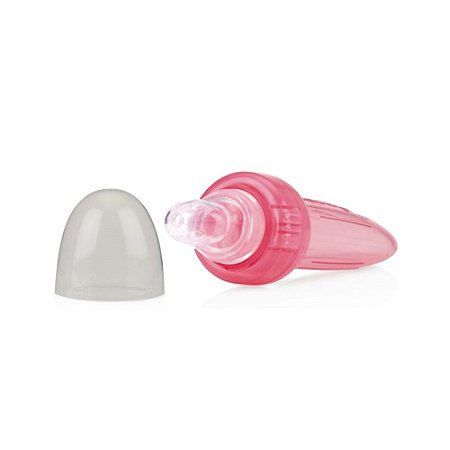 Alimentador De Silicone Nûby Nb05577 Rosa