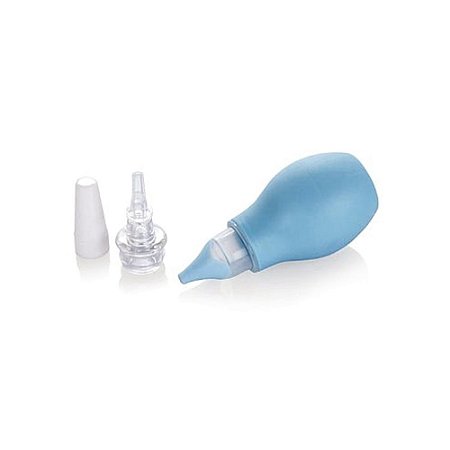 Aspirador Para Nariz E Ouvido Nûby Nb00172 Azul Bebê