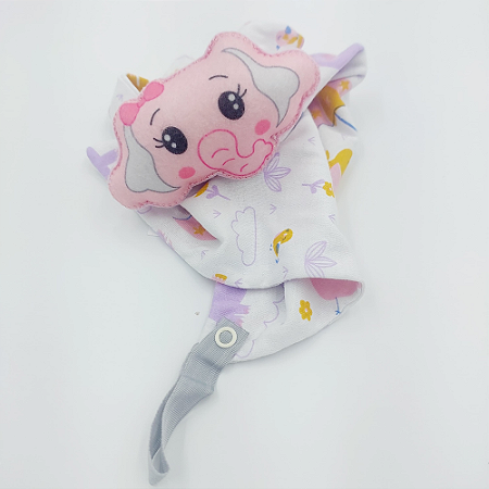 Naninha Bichinhos Elefante Rosa Frajolinha Baby