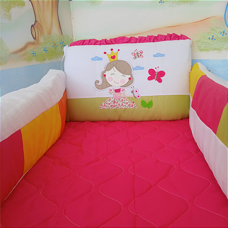Kit Bordado 9 Peças Princesa Surukinha