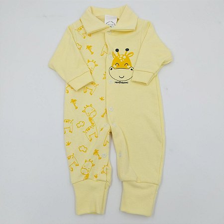 Macacão Vira Pé com Botões Mafessoni