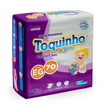 FRALDA DESCARATVEL TOQUINHO EG